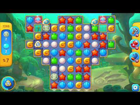 Fishdom  Level 7241 - 7250 🐠