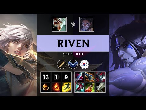 Riven Mid vs Sylas: Triple Kill, Legendary - KR Diamond Patch 25.S1.1