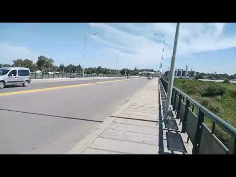 Puente Alberdi y segundo azud Rio Cuarto Córdoba 