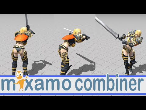 Mixamo Character Animation Combiner