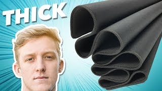 Tfue&#39;s THICK Mousepad Is What Your Keyboard Has Been Asking For, We Try It in Fortnite