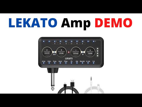 LEKATO Guitar Amp UNBOXING DEMO