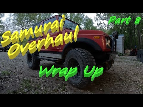 Samurai Overhaul - Part 8 - Wrapping It Up...   For Now - Project Update