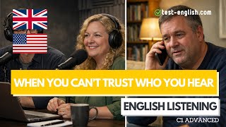 When you can't trust who you hear – C1 English Listening Test