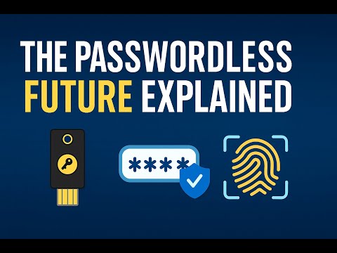 The Passwordless Future Explained — Hardware Keys, Passkeys & Biometrics
