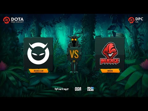 Incubus Club vs Inverse, OGA DPC SA Regional League S1, bo3, game 2 [Mila & Lazar']