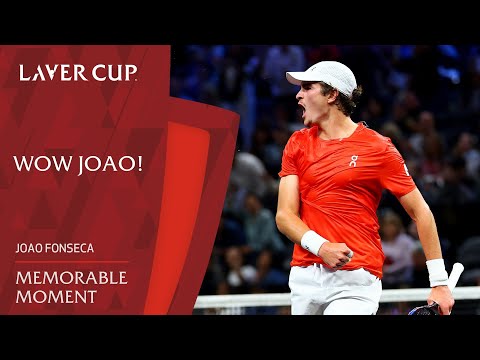 Joao Fonseca Wins Stunning Point in Style | Laver Cup 2025