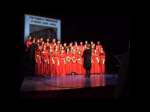 Hor Gimnazije u Cacku - Boze pravde