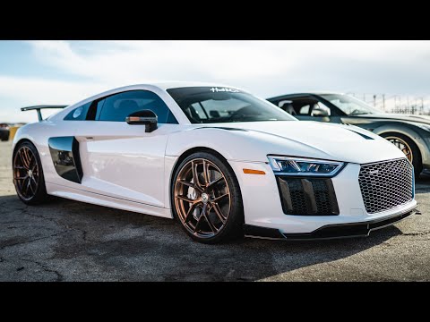 Building an Audi R8 in 10 Minutes!