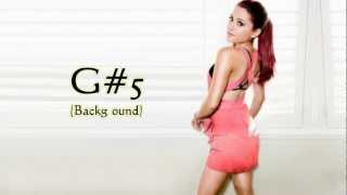 (HD) Ariana Grande Studio Vocal Range: E3 - E7