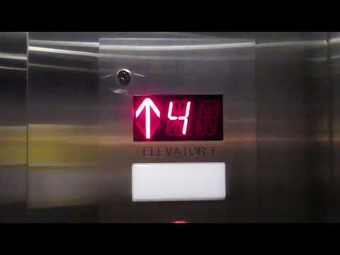 US traction elevator (Main) at Olsen Performing Arts building UMKC