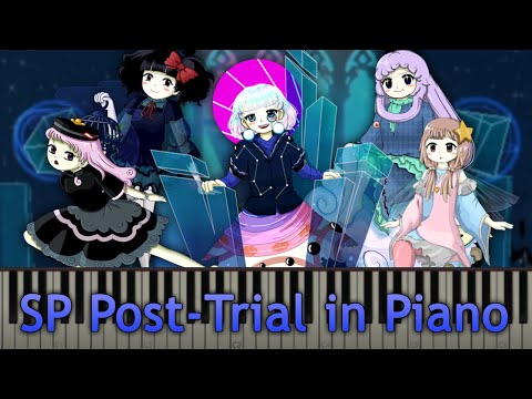 Touhou Piano Transcription - Sapphire Panlogism OST (Stage 4 - Staff Roll 1)