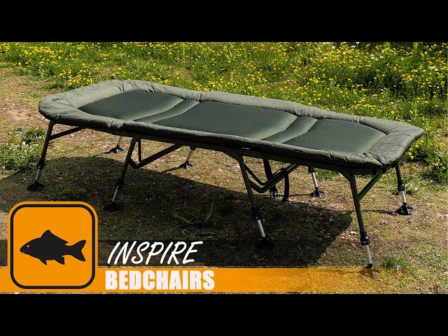 Розкладачка Prologic Inspire Relax 6 Leg Bedchair Зелений Відео