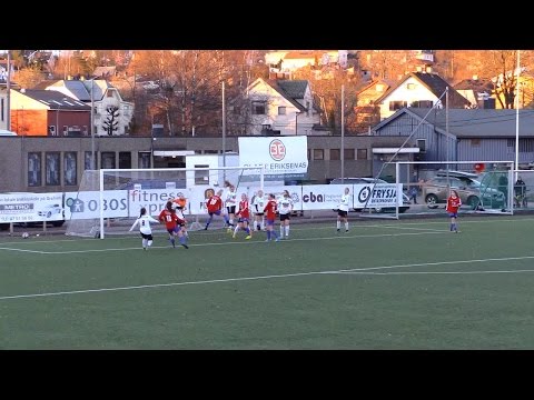 Scoringer fra Skeid Damer - Hønefoss 05.04.2017