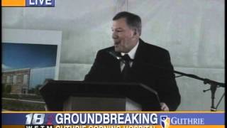 preview picture of video 'Guthrie Corning Hospital Holds Historic Groundbreaking - April 18, 2012'