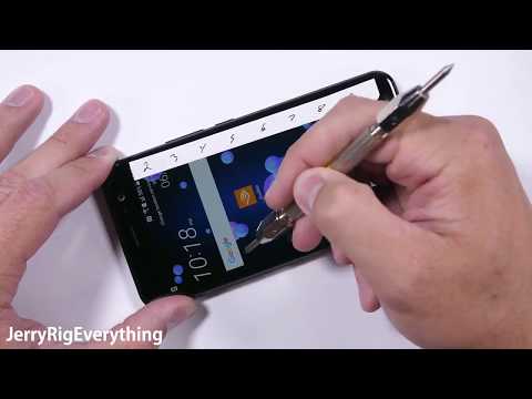 HTC U11 Durability Test - Scratch, Burn, Bend Test FAIL!