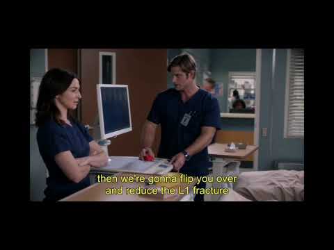 Amelia and Link | Grey's anatomy season 18x1 | scene 4