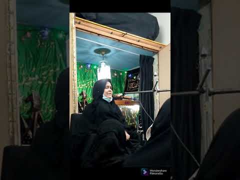 Majlis 4th moharam (Zakira Samina Zaidi)