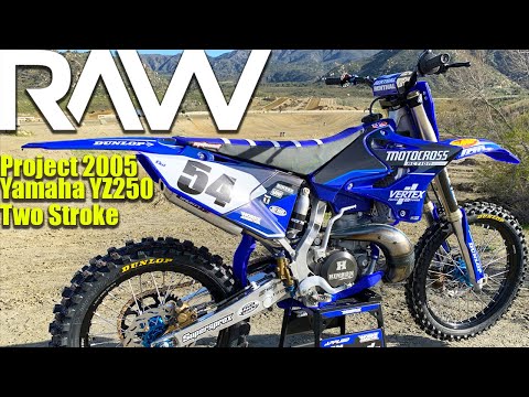 2005 Yamaha YZ250 2 Stroke Project Build RAW - Motocross Action Magazine