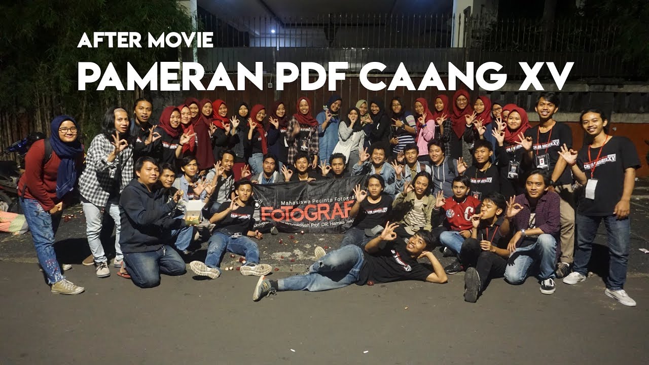 AFTER MOVIE 'PAMERAN PDF CAANG XV'