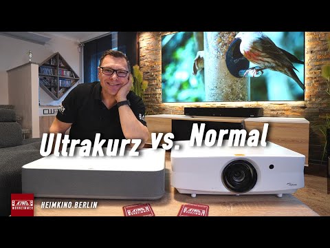 Kurzdistanzbeamer vs. Normalprojektion - wann lohnt sich was?
