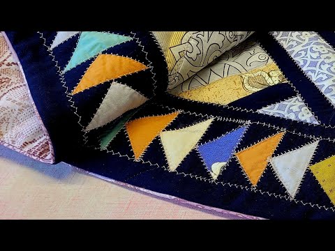 How to sew 4-at-a-Time No Waste /For beginners/No special rulers