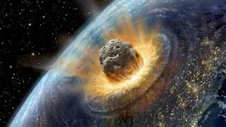 La caduta di un asteroide sulla terra