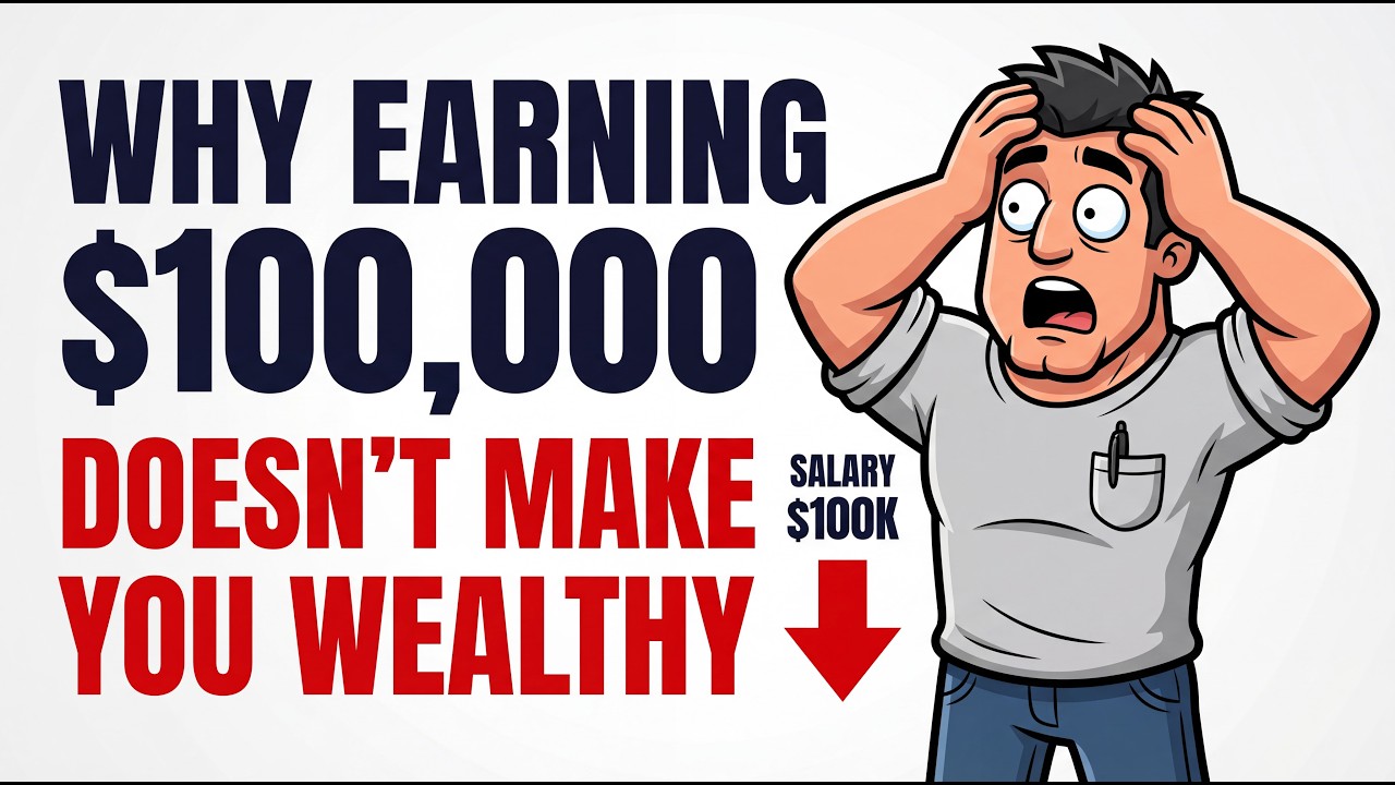 Why Earning $100,000 Doesn't Make You Wealthy
