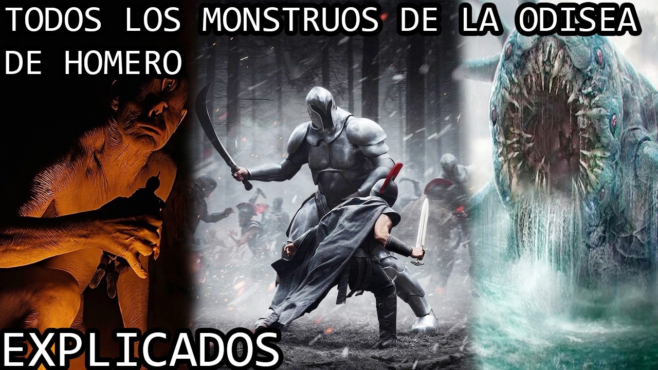 Todos los Monstruos y Criaturas de la Odisea de Homero Explicados y Analizados | The Odyssey Nolan