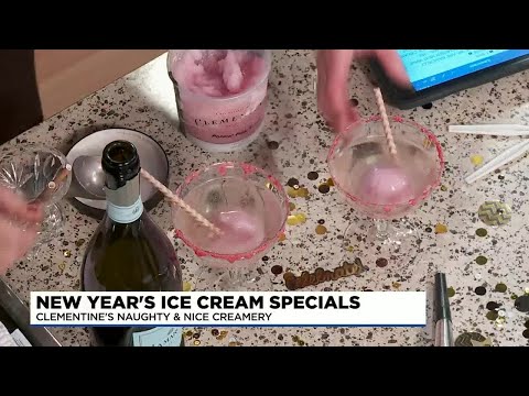 Clementine's New Year's ice cream specials