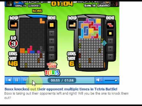 Tetris Battle 5 K.O's (Rank 14)
