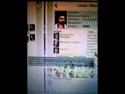 Rome Total War Extended CulTures Leonidas traits