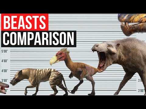 Scariest Prehistoric Beasts Size Comparison | Episode 1