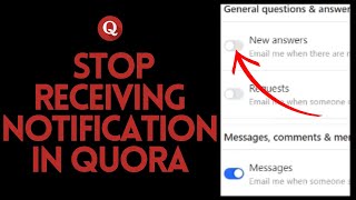 How to Stop Receiving Notification on Quora? (2024) | Disable Quora Notifications
