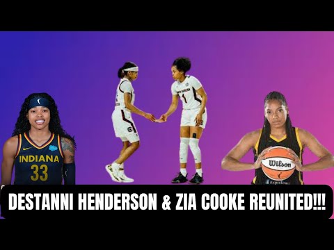 DESTANNI HENDERSON BACK IN THE WNBA & TEAMING UP WITH ZIA COOKE ON THE LA SPARKS!