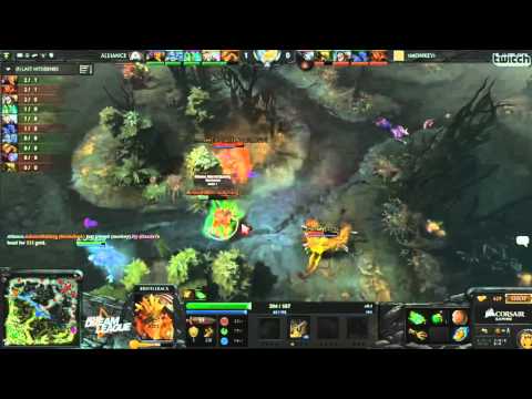 First blood and double kill AdmiralBulldog Alliance vs Monkey Business