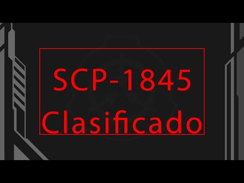 Fundación SCP Archivos SCP-1845