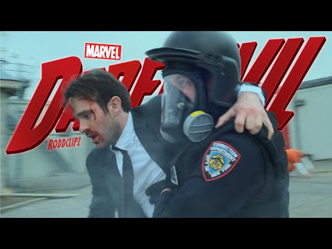 Pelea y escape de prisión Parte 3 | Español Latino | Daredevil 3x4