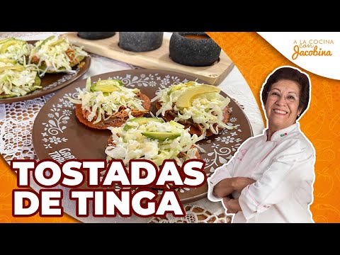 CÓMO HACER TOSTADAS DE TINGA | ESPECIALES PARA EL MES PATRIO