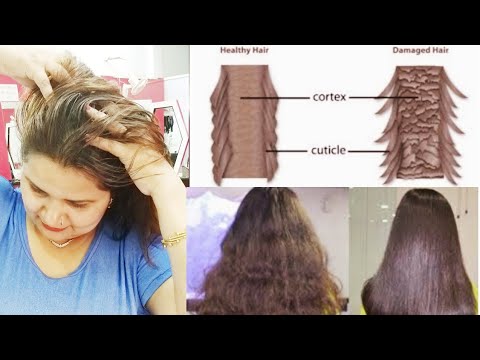 Pre bridal hair care routine (frizy  and damage hair) at home