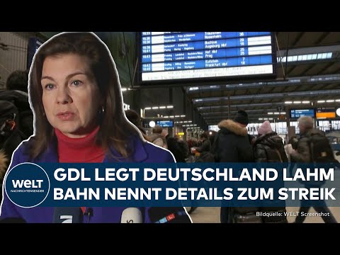 STREIK BEI GDL: Deutsche Bahn äußert sich zum Rekord-Streik! Lokführer legen bald Deutschland lahm