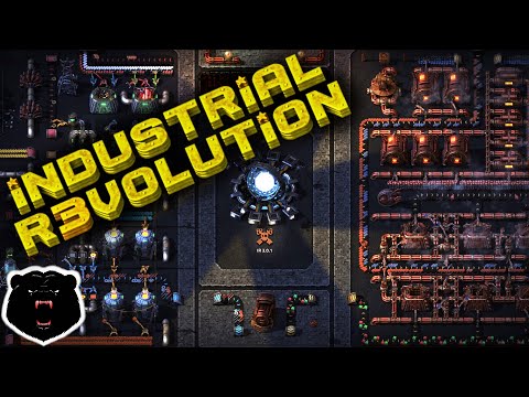 [Factorio] Industrial Revolution 3 Ep 2 - Setting up Smelting Lines & Early Belt Automation