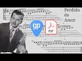 Luiz Bonfá - Perdido de Amor [Lost in Love] Guitar Tabs [TABS]
