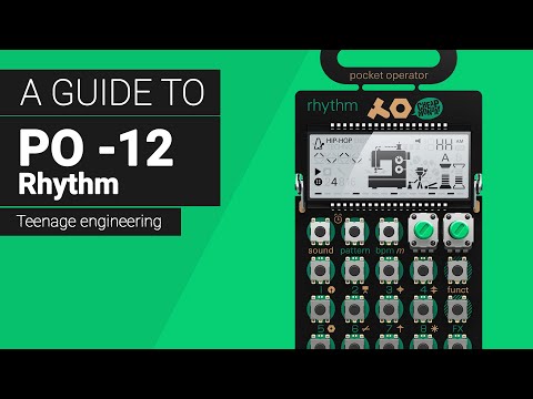 Using PO-12 Rhythm from Teenage Engineering , complete in depth guide tutorial.