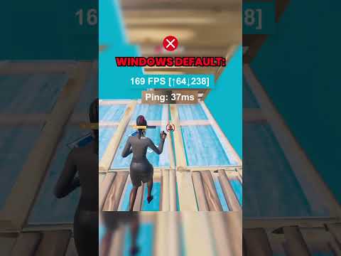 How to BOOST FPS, Lower INPUT DELAY & REDUCE PING in FORTNITE! #fortnite #fpsboost