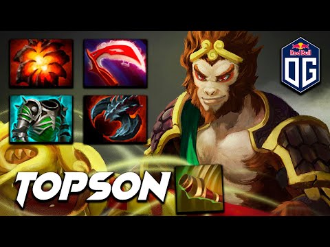OG.Topson Monkey King - Dota 2 Pro Gameplay [Watch & Learn]