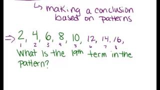 Inductive Reasoning: Lesson (Geometry Concepts)