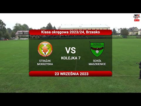 #skrót Strażak Mokrzyska vs Sokół Maszkienice! Klasa Okręgowa 2023/24!