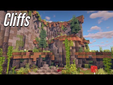 How to Terraform Cliffs in Minecraft