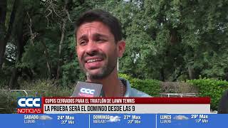 CUPOS CERRADOS PARA EL TRIATLÓN DE LAWN TENNIS